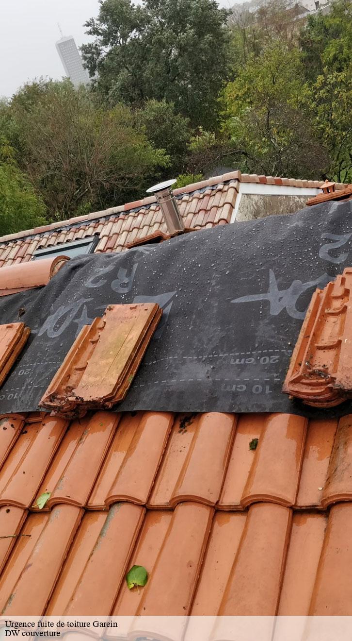 Urgence fuite de toiture